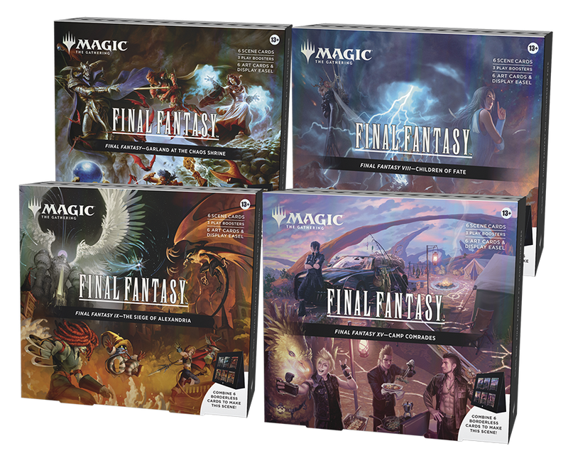 Final Fantasy FIN Scene Box (Set of 4)