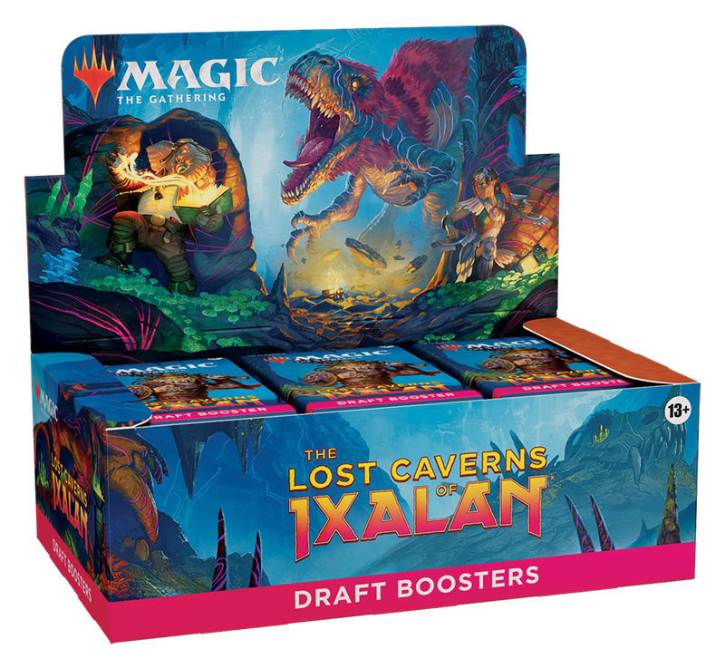 lci draft booster box The Lost Caverns of Ixalan - Will you uncover treasure and glory The Lost Caverns of Ixalan