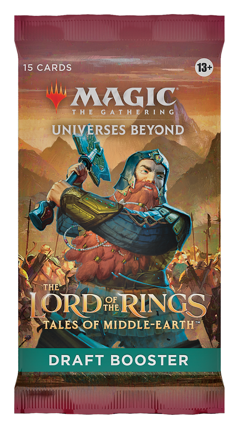 magic booster box lord of the rings The Lord of the Rings: Tales of Middle-Earth LTR Draft Booster Pack
