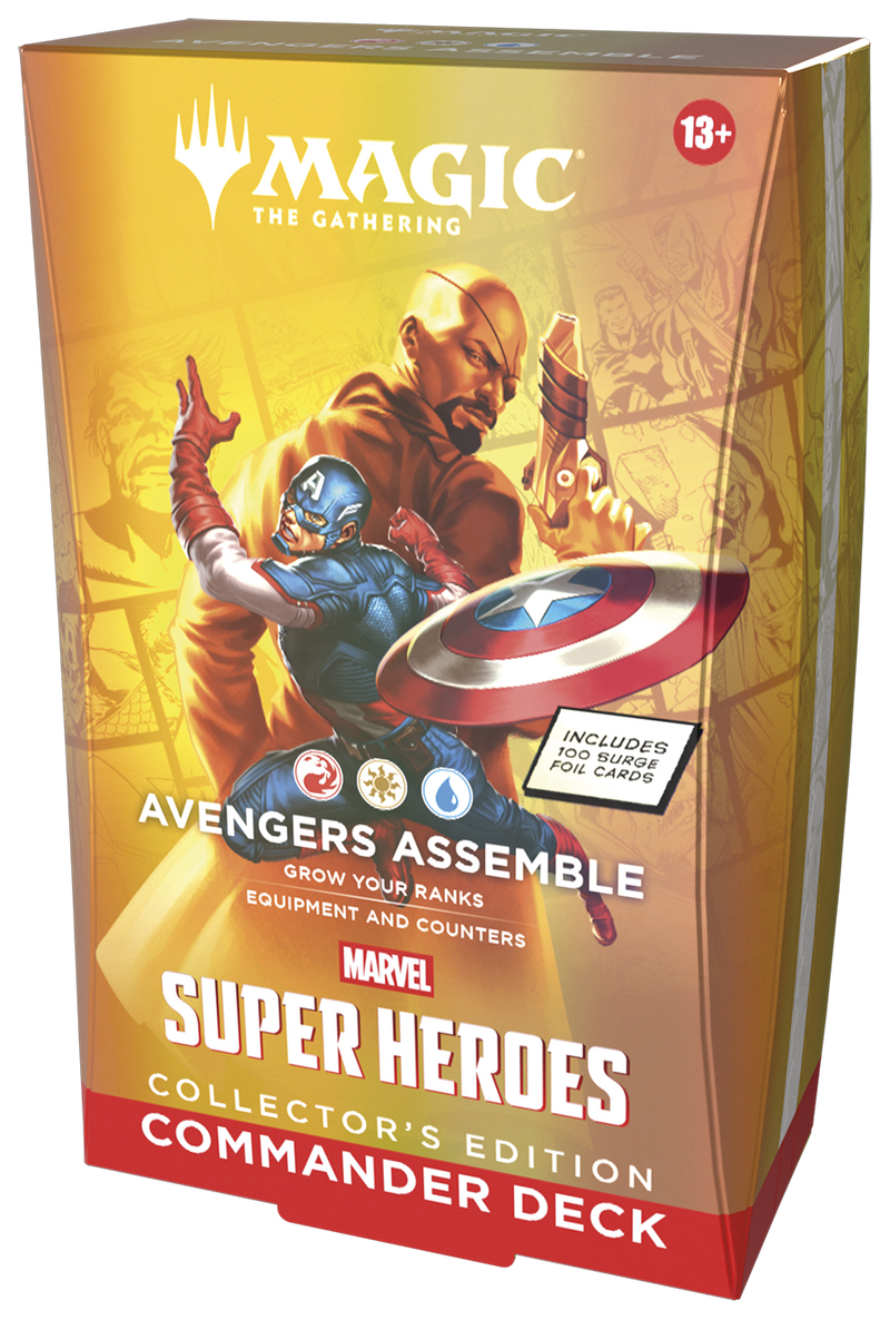 Marvel Super Heroes MSH Commander Decks - Collector's Edition