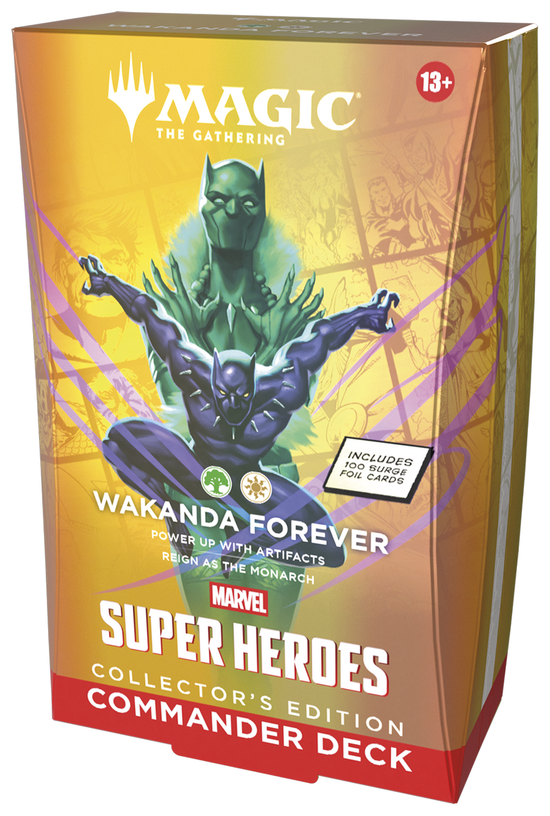 Marvel Super Heroes MSH Commander Decks - Collector's Edition