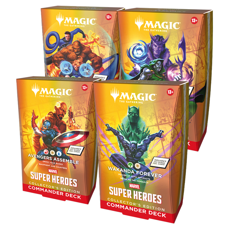 Marvel Super Heroes MSH Commander Decks - Collector's Edition