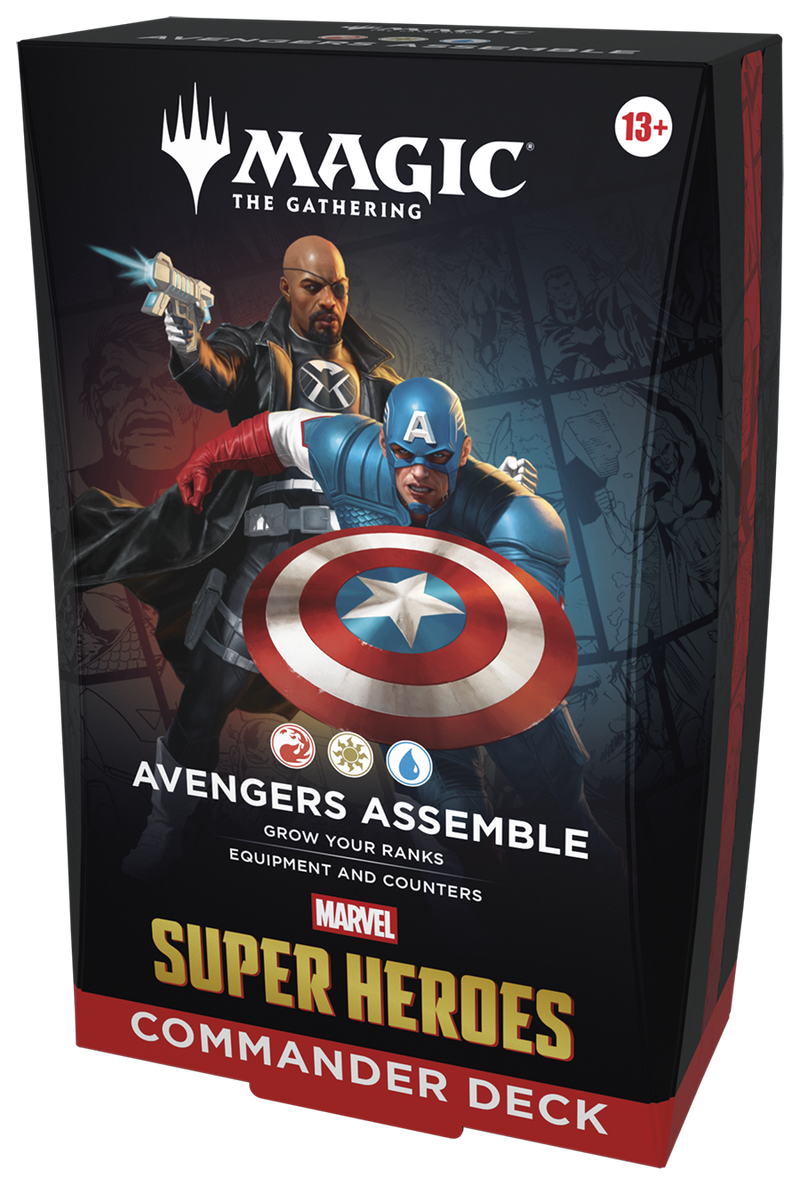 Marvel Super Heroes MSH Commander Decks