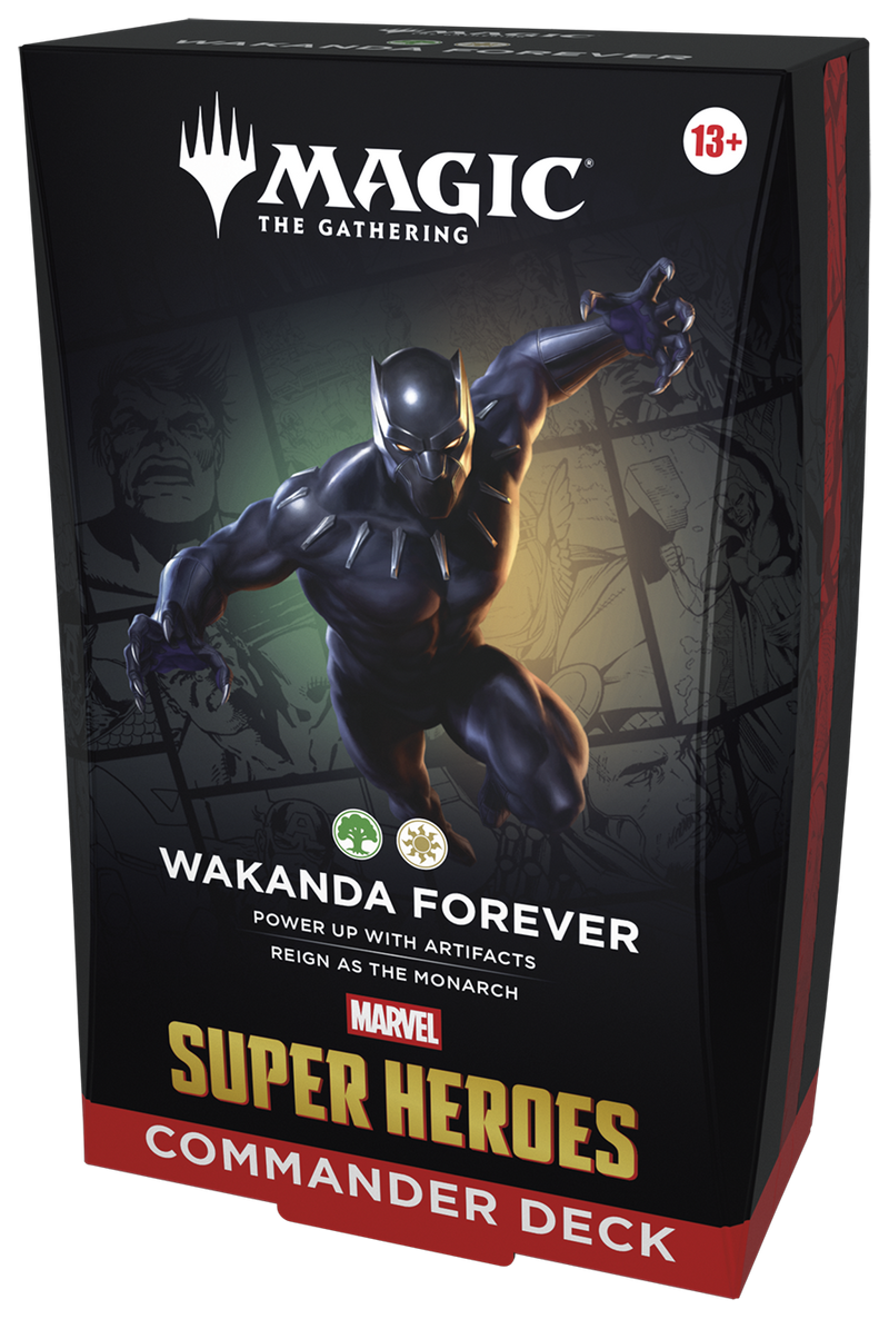 Marvel Super Heroes MSH Commander Decks
