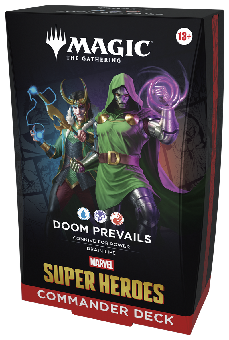Marvel Super Heroes MSH Commander Decks