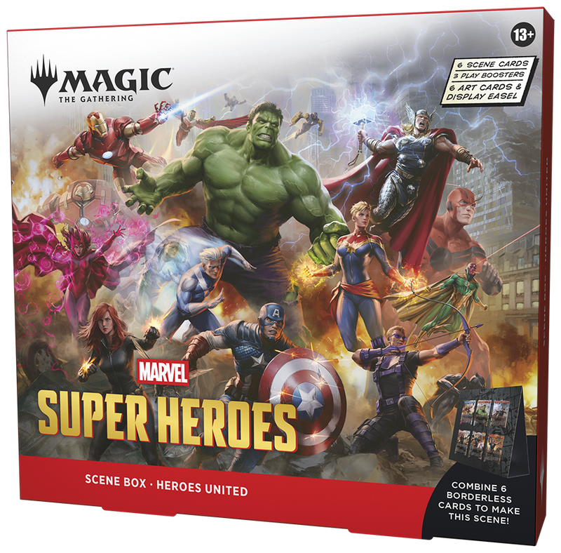 Marvel Super Heroes MSH Scene Box