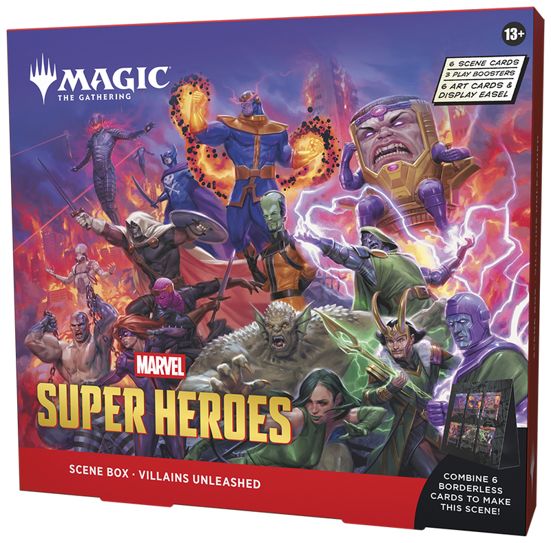Marvel Super Heroes MSH Scene Box