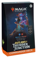 Outlaws of Thunder Junction OTJ Commander Decks - Quick Draw