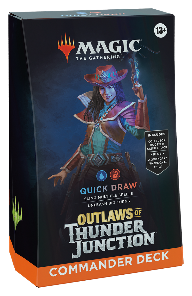 Outlaws of Thunder Junction OTJ Commander Decks - Quick Draw