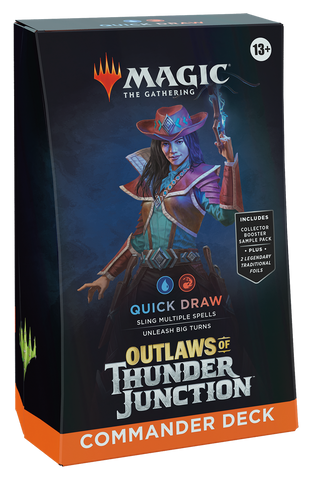 Outlaws of Thunder Junction OTJ Commander Decks - Quick Draw
