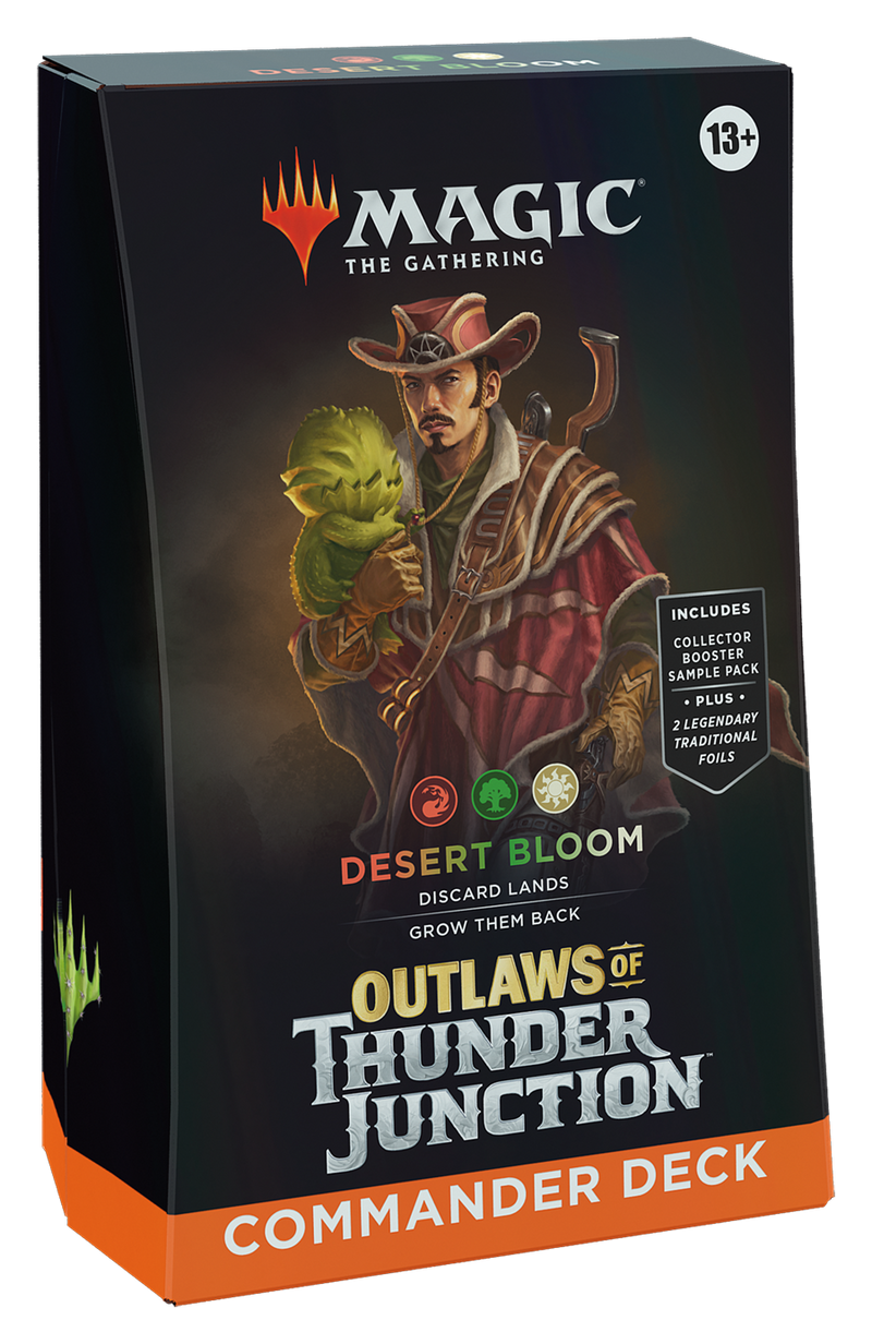 Outlaws of Thunder Junction OTJ Commander Decks - Desert Bloom