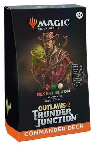Outlaws of Thunder Junction OTJ Commander Decks - Desert Bloom