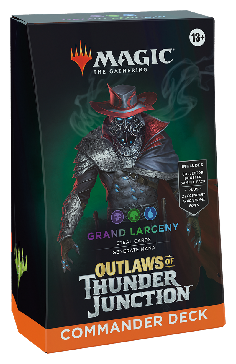 Outlaws of Thunder Junction OTJ Commander Decks - Grand Larceny