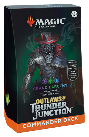 Outlaws of Thunder Junction OTJ Commander Decks - Grand Larceny