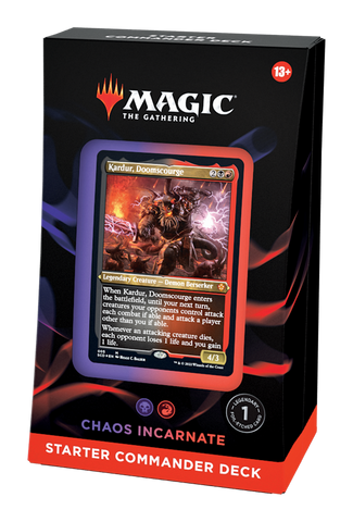 Starter Commander Deck 2022 SCD - Chaos Incarnate