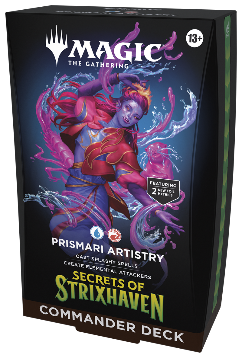 Secrets of Strixhaven SOS Commander Deck - Prismari Artistry