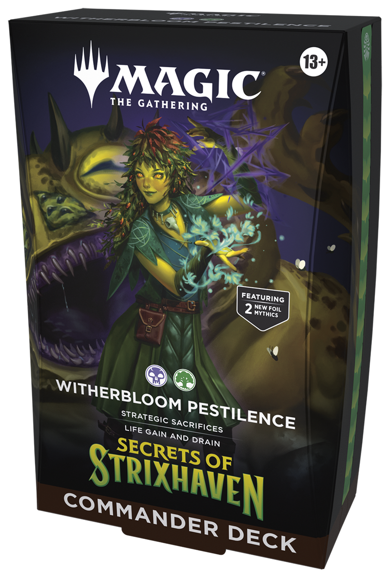 Secrets of Strixhaven SOS Commander Deck - Witherbloom Pestilence