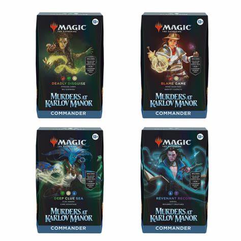 Murders at Karlov Manor MKM Commander Decks