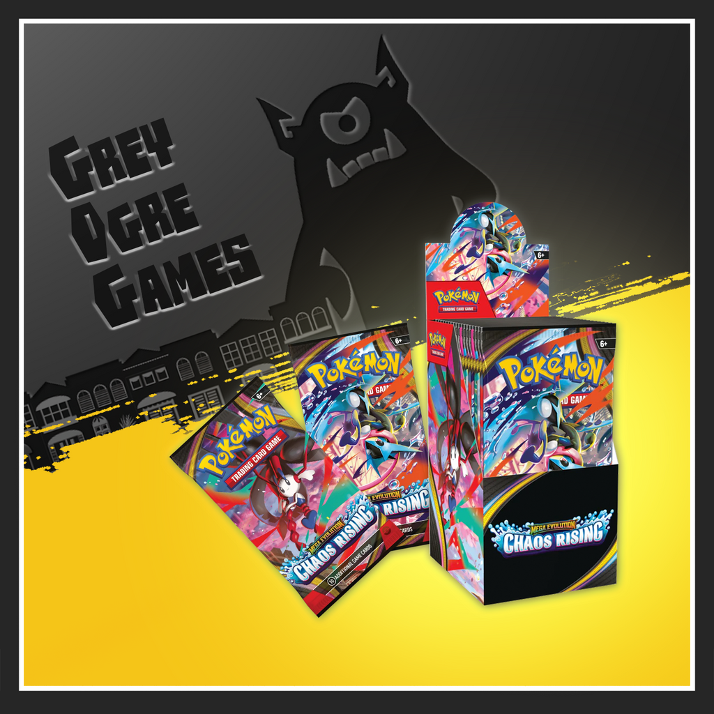 Chaos Rising Half Booster Box - Mega Evolution Chaos Rising Half Booster Box - Mega Evolution