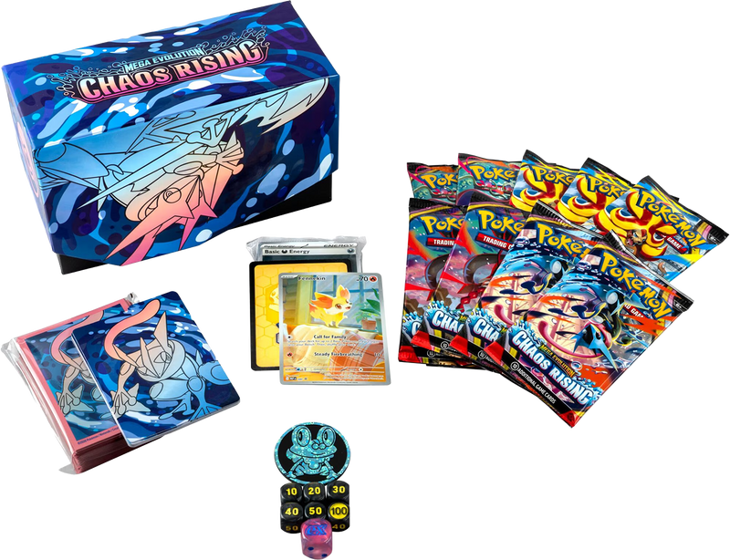 Chaos Rising Elite Trainer Box - Mega Evolution