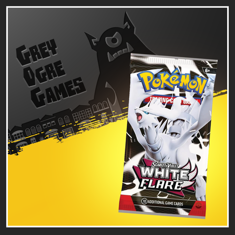 White Flare Booster Pack - Scarlet & Violet