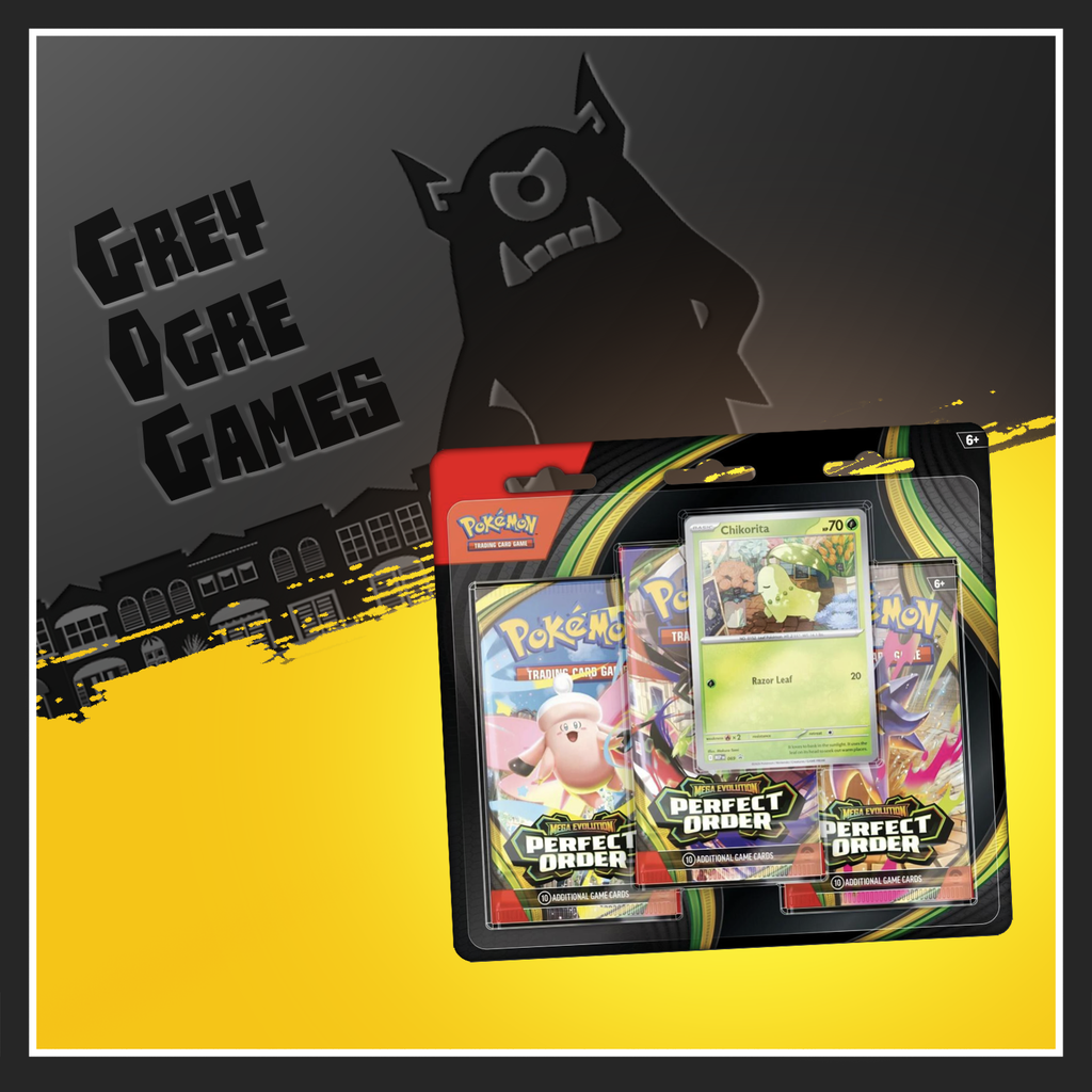 Perfect Order 3 Pack Blister - Mega Evolution Perfect Order 3 Pack Blister - Mega Evolution