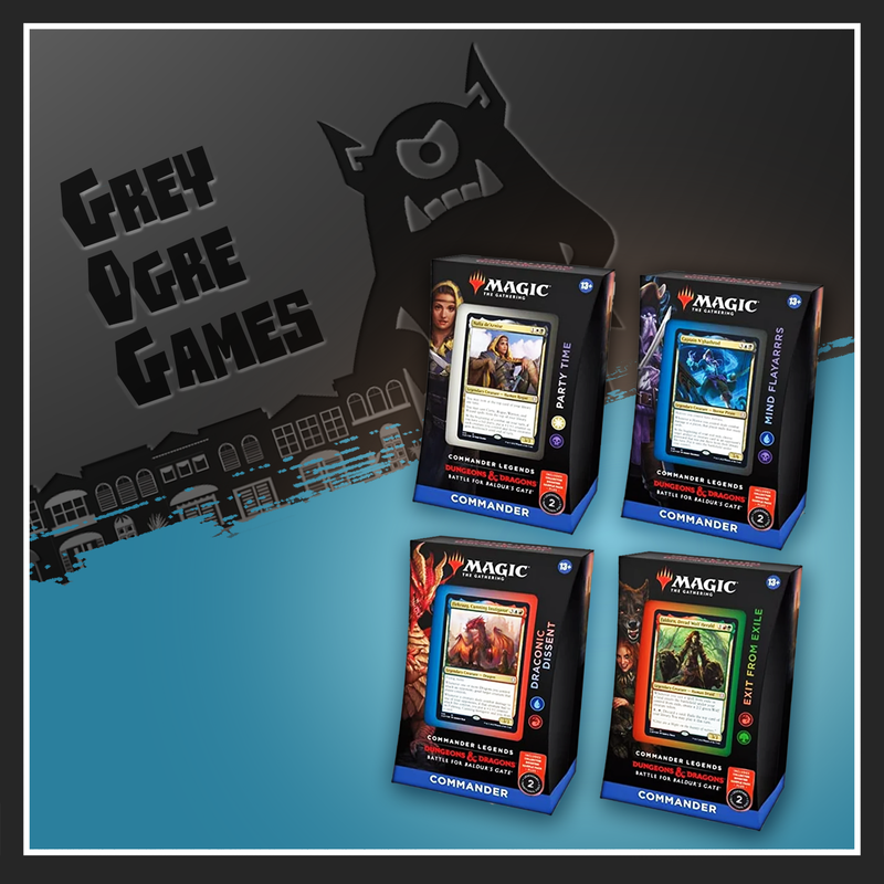 Commander Legends: Battle for Baldur's Gate CLB Commander Decks