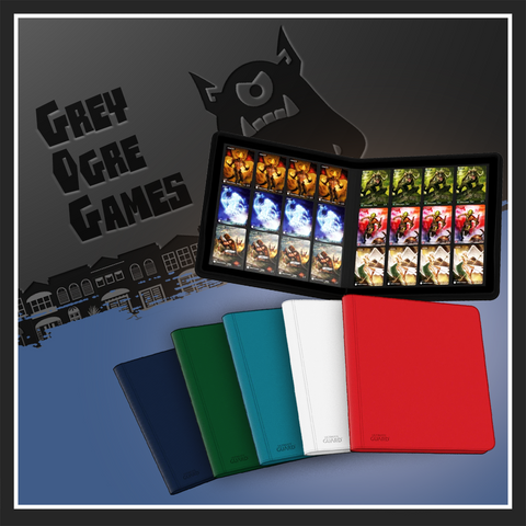 Ultimate Guard Zipfolio 24-Pocket Xenoskin QuadRow