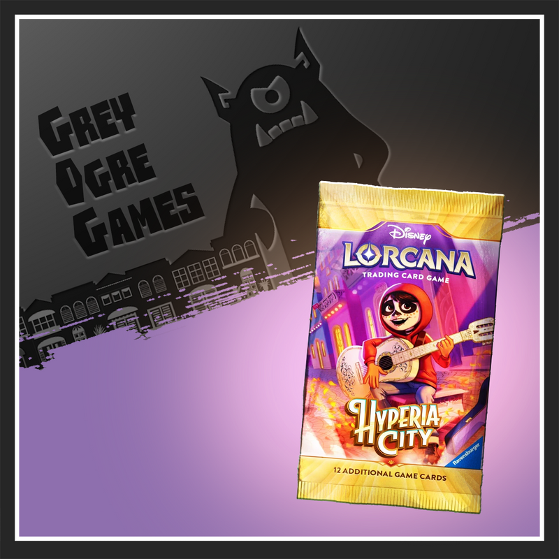 Disney Lorcana: Hyperia City Booster Pack
