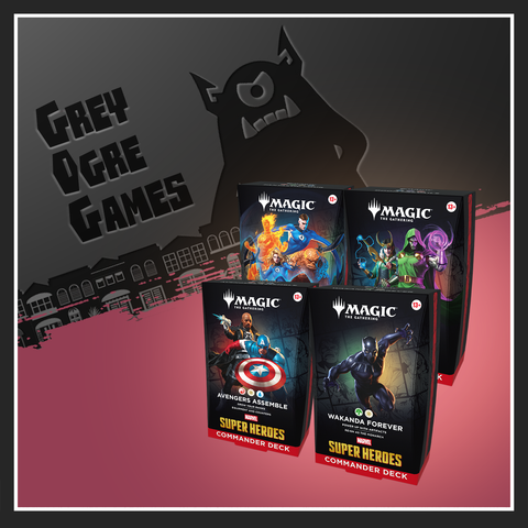 Marvel Super Heroes MSH Commander Decks