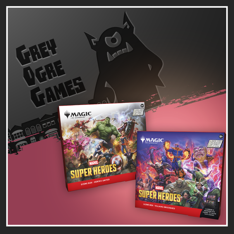 Marvel Super Heroes MSH Scene Box