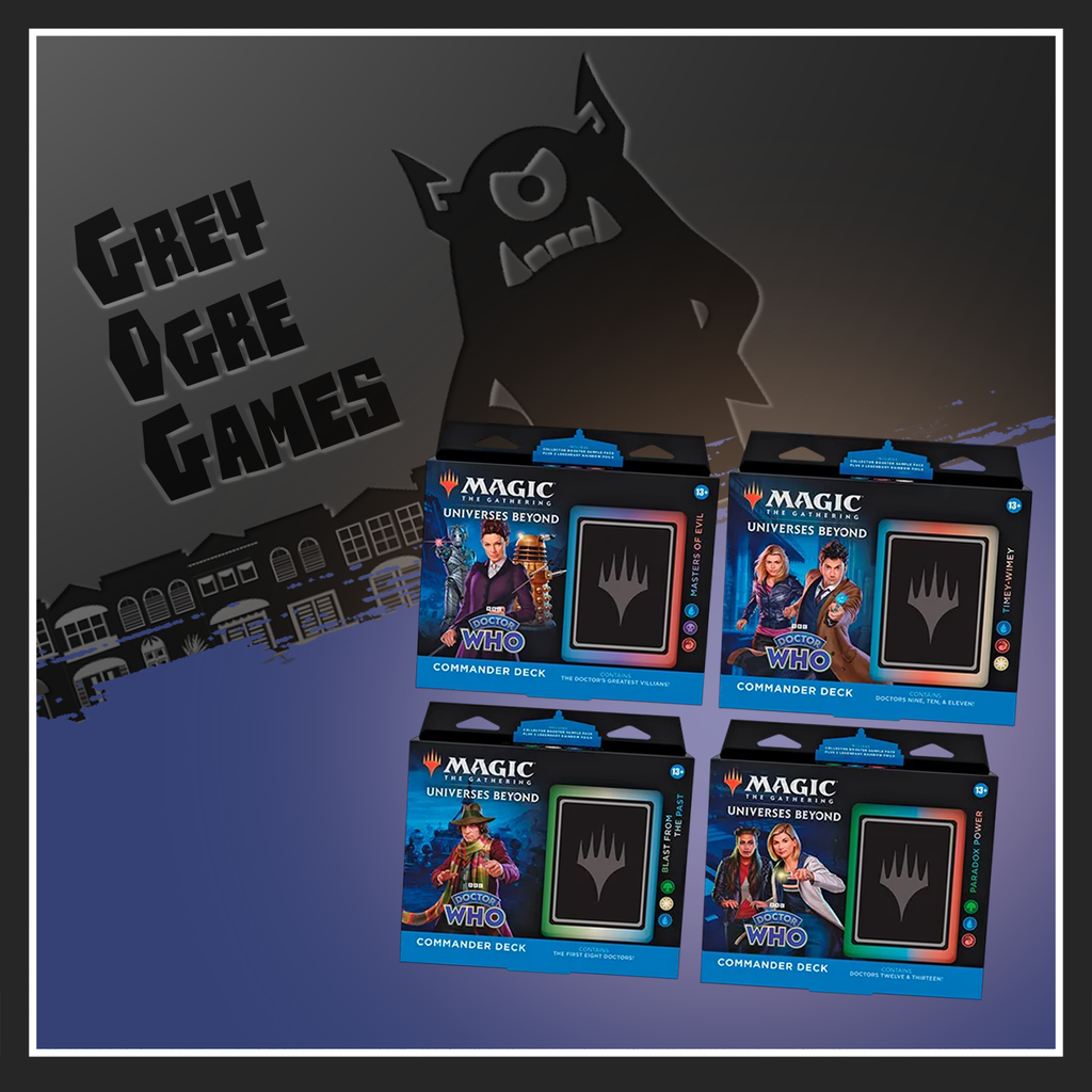 doctor who commander decks mtg Doctor Who WHO Commander Decks