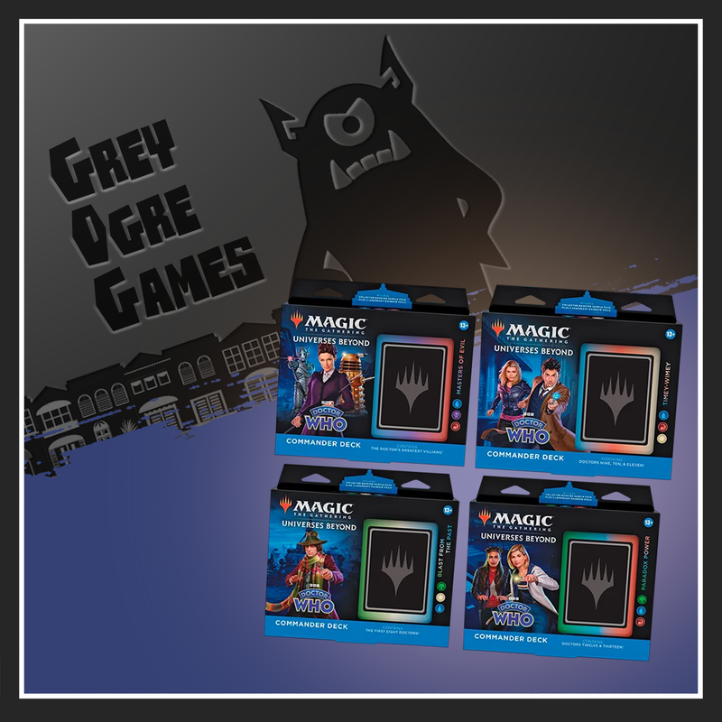 Doctor Who WHO Commander Decks