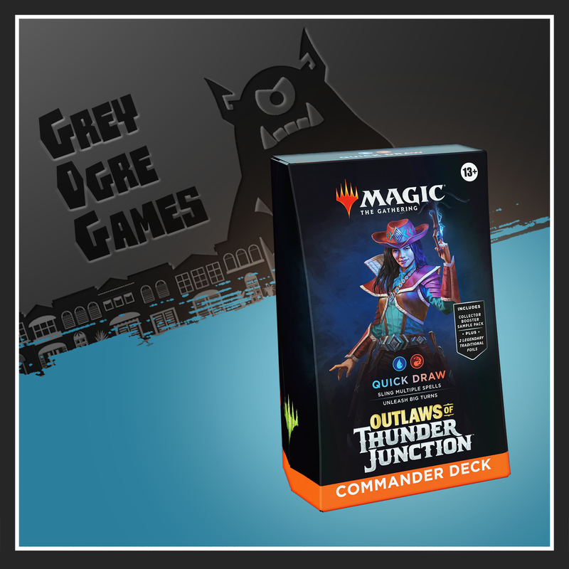 Outlaws of Thunder Junction OTJ Commander Decks - Quick Draw
