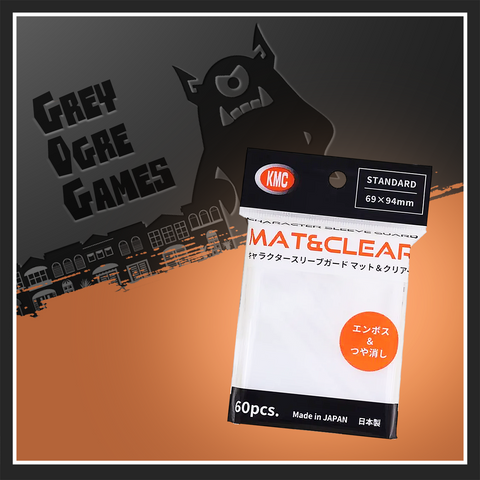 KMC Character Sleeve Guard Matte Clear