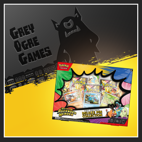 Ascended Heroes First Partners Deluxe Pin Collection - Mega Evolution