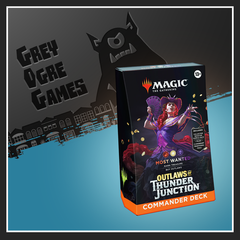 Outlaws of Thunder Junction OTJ Commander Decks - Most Wanted