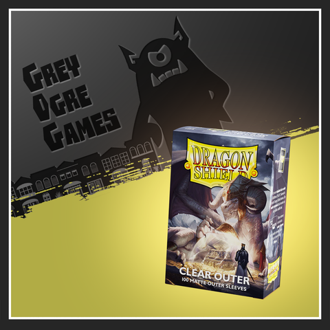 Dragon Shield Outer Sleeves - Clear Matte