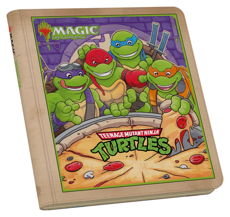 Ultimate Guard Zipfolio 24-Pocket Xenoskin Magic: The Gathering "TMNT" - Pizza Box