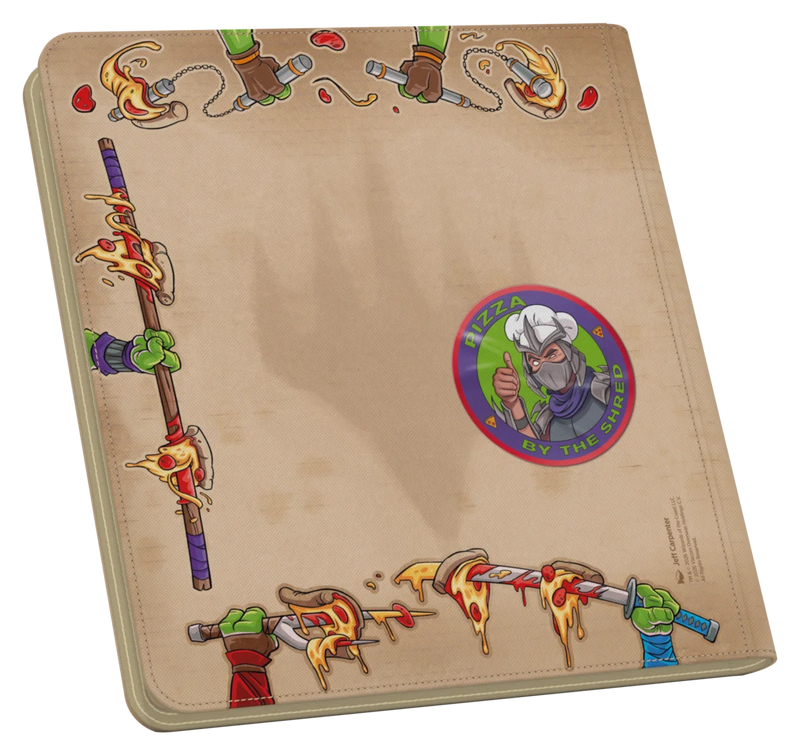Ultimate Guard Zipfolio 24-Pocket Xenoskin Magic: The Gathering "TMNT" - Pizza Box