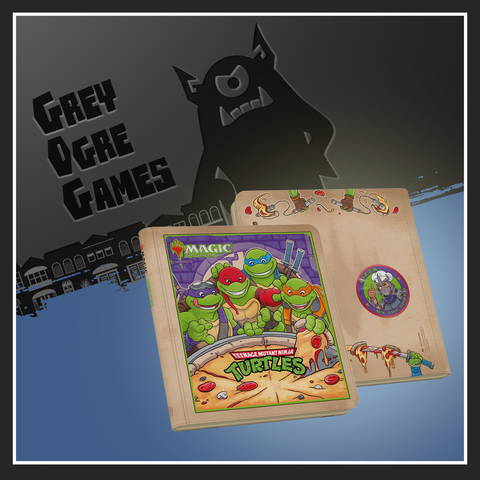 Ultimate Guard Zipfolio 24-Pocket Xenoskin Magic: The Gathering "TMNT" - Pizza Box