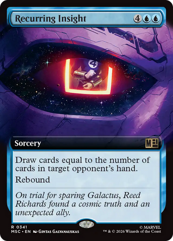 Recurring Insight (Extended Art) [Marvel Super Heroes Commander]