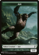 Saproling // Ape Double-Sided Token [The List]