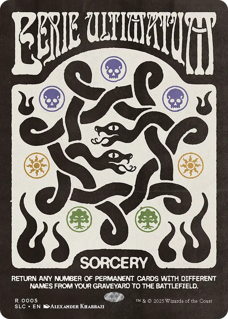 Eerie Ultimatum [Secret Lair Countdown Kit]