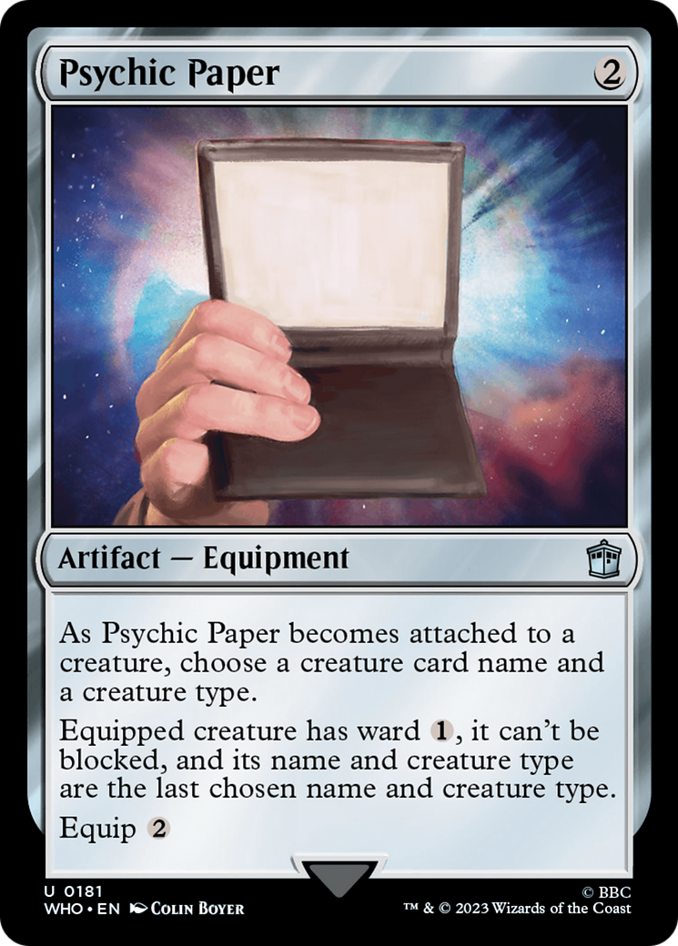 Psychic Paper [Doctor Who]