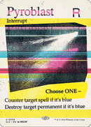 Pyroblast (0308) [Secret Lair x MSCHF: The Zeta Set]