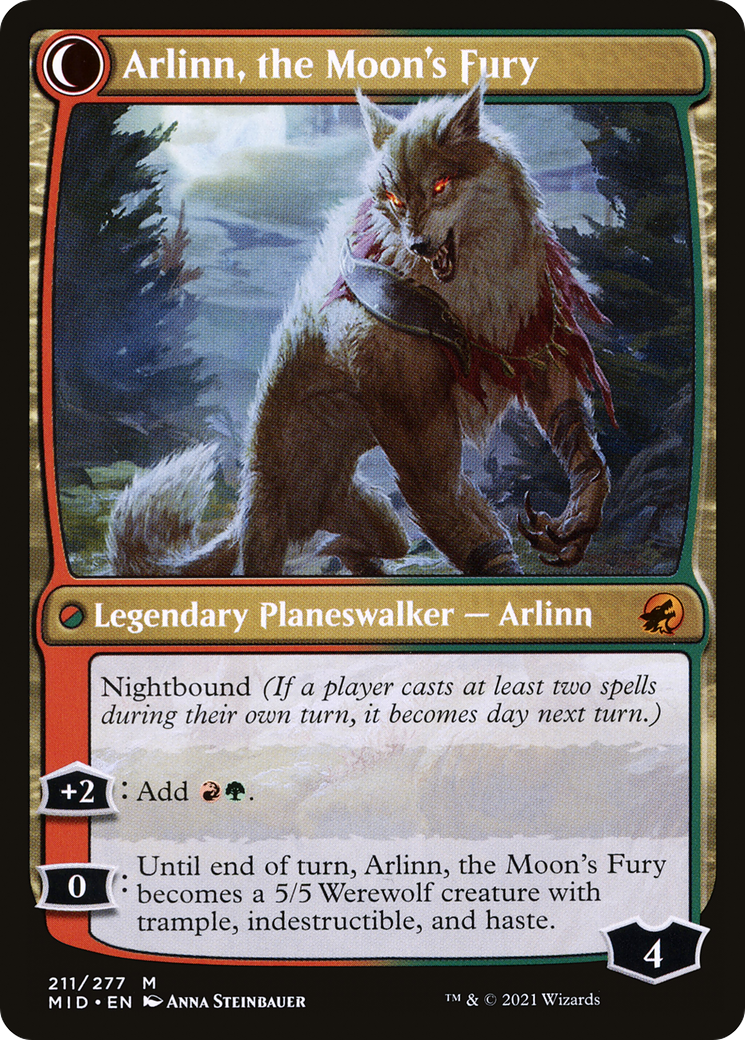 Arlinn, the Pack's Hope // Arlinn, the Moon's Fury [Secret Lair: From Arlinn, the Pack's Hope // Arlinn, the Moon's Fury [Secret Lair: From
