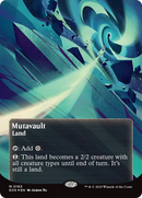 Mutavault (0163) (Borderless) (Galaxy Foil) [Edge of Eternities: Stellar Sights]