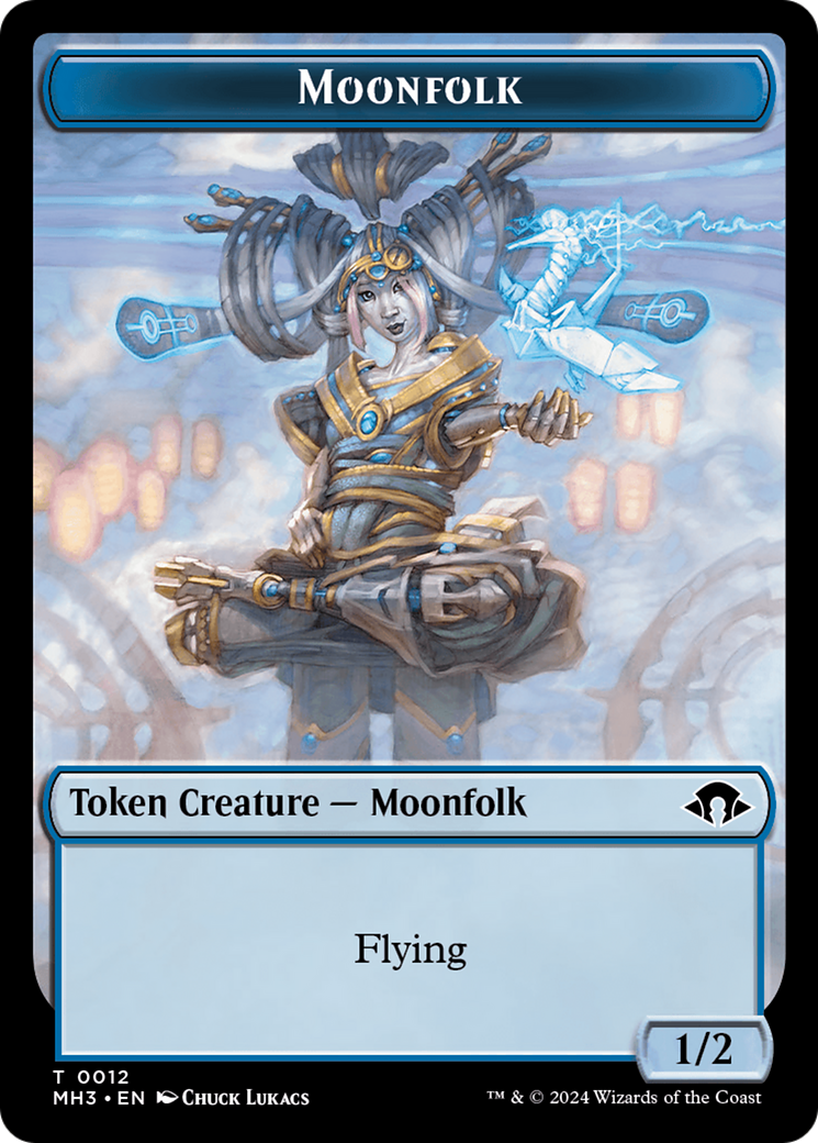 Eldrazi Spawn // Moonfolk Double-Sided Token [Modern Horizons 3 Tokens Eldrazi Spawn // Moonfolk Double-Sided Token [Modern Horizons 3 Tokens