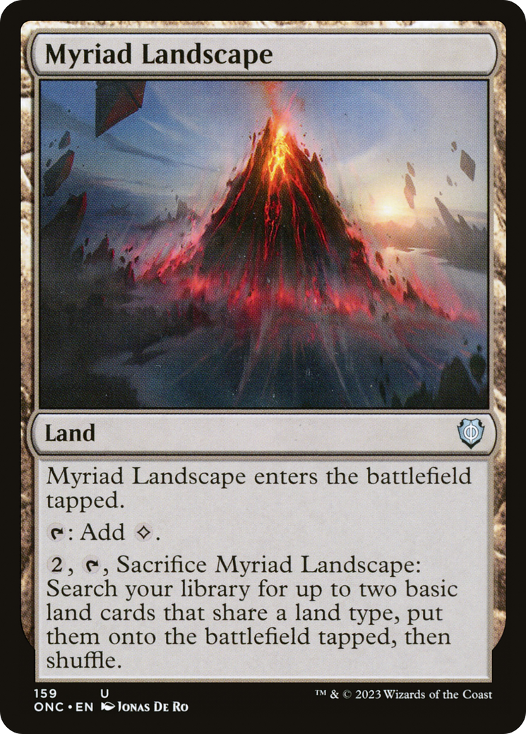 mtg landscape cards Shattered Landscape